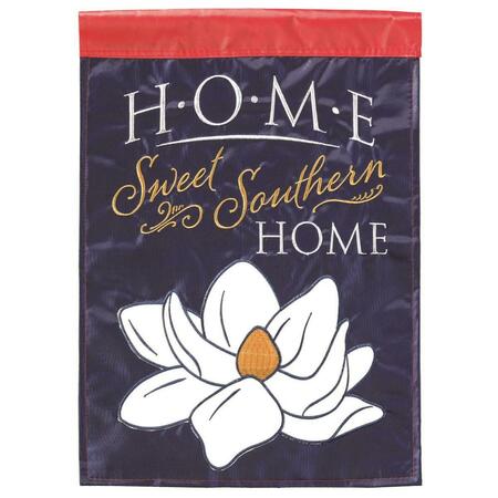 RECINTO 29 x 42 in. Magnolia Home Sweet Southern Garden Flag - Large RE3458012